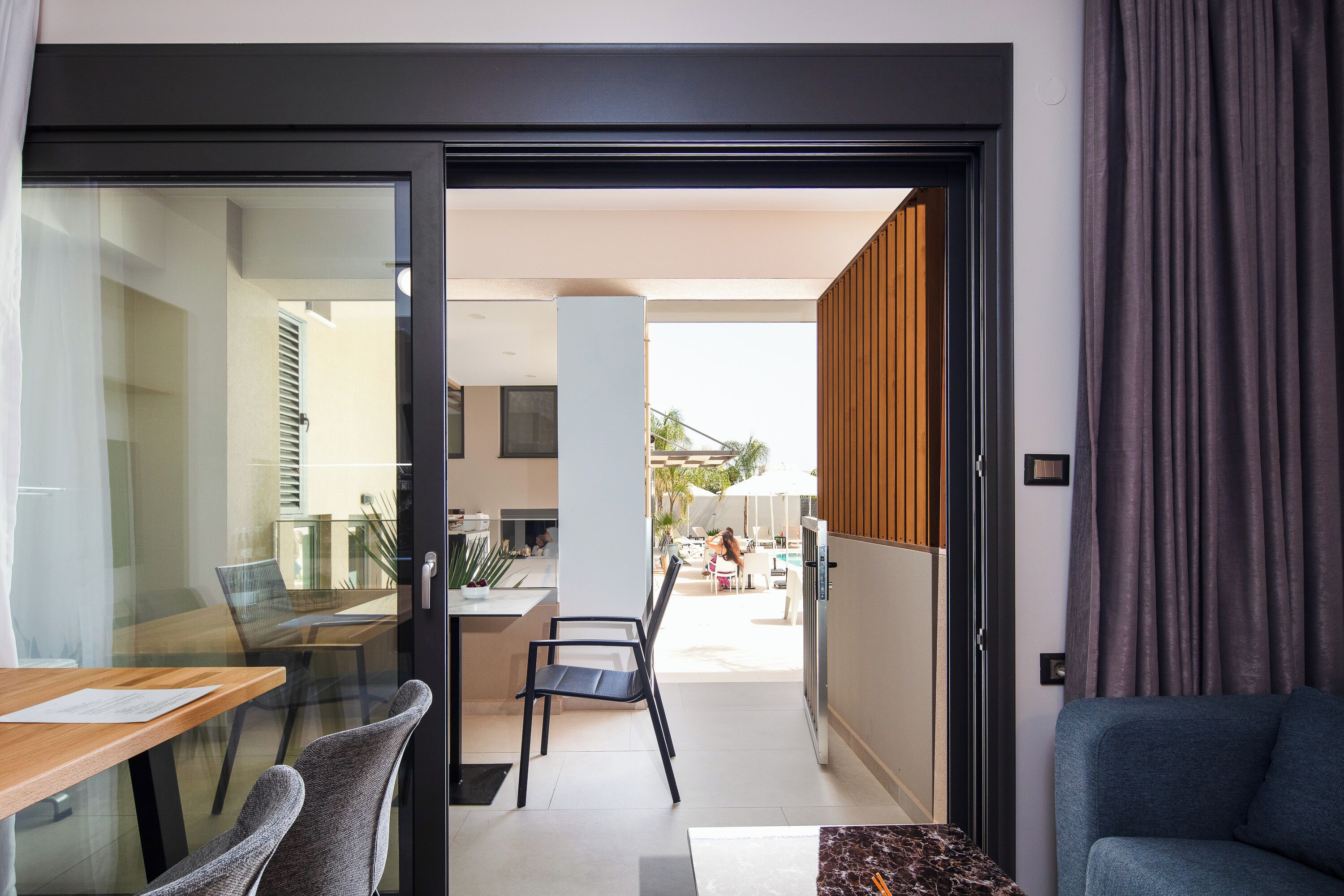 Suite Superior, pemandangan kolam renang | Balkon