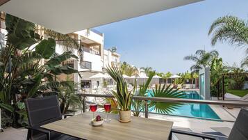 Superior Two Bedroom Suite with Pool View | Balcony