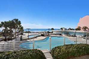 Una piscina climatizada