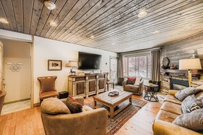 Condo, 2 Bedrooms | Living area | TV - 51 Snowflower 2 Bedroom Condo by RedAwning (Park City)