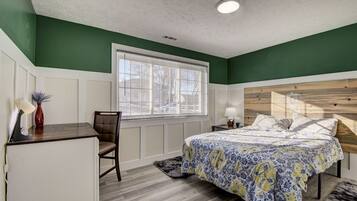 2 habitaciones, escritorio, tabla de planchar con plancha y wifi gratis