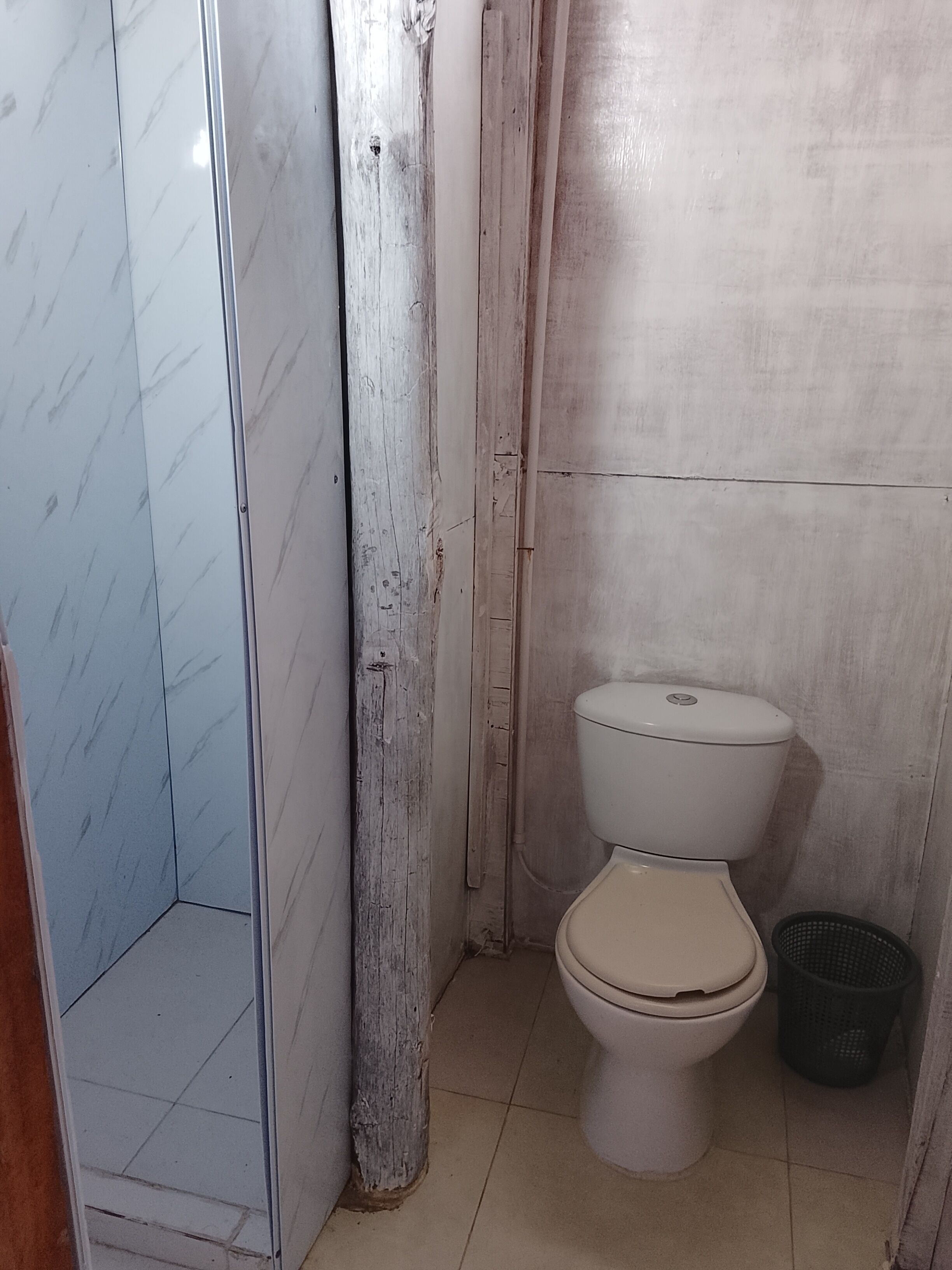 淋浴设施、坐浴桶、卫生纸