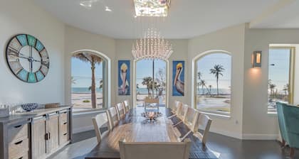Sabal Palms is a spectacular luxury pool home across from beach with Gulf view