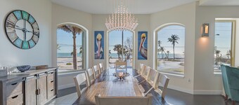 Sabal Palms is a spectacular luxury pool home across from beach with Gulf view