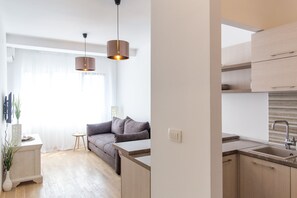 Living area - Natasha Sea View Apartment (Budva)
