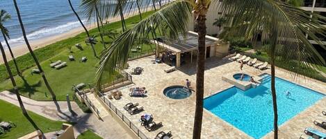 Una piscina climatizada