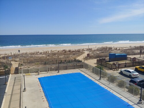 See sunrise over the ocean from your living room!