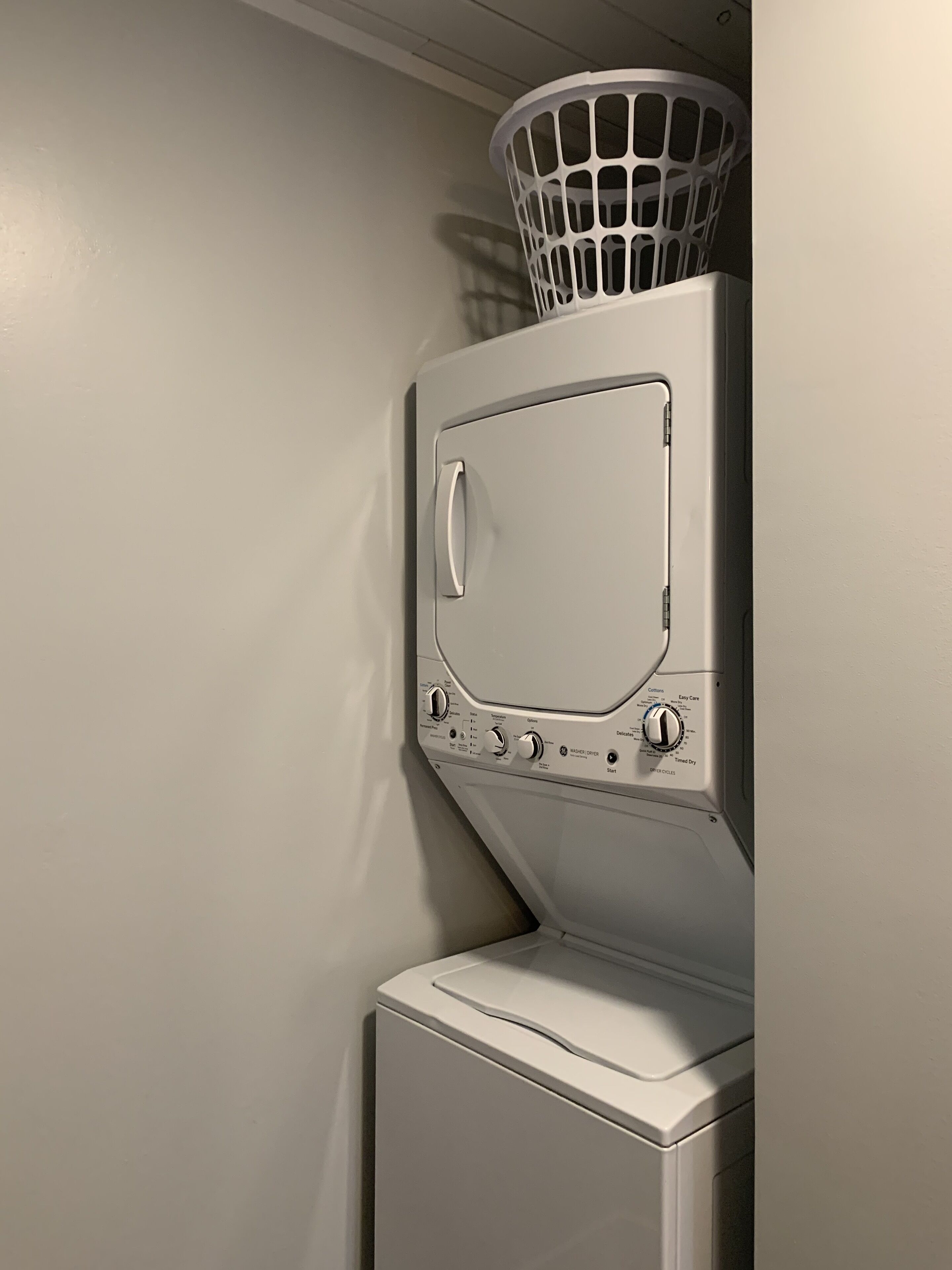 Washer & dryer in unit