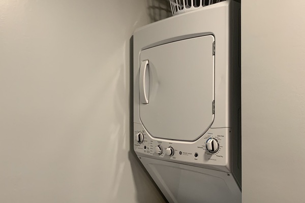 Washer & dryer in unit