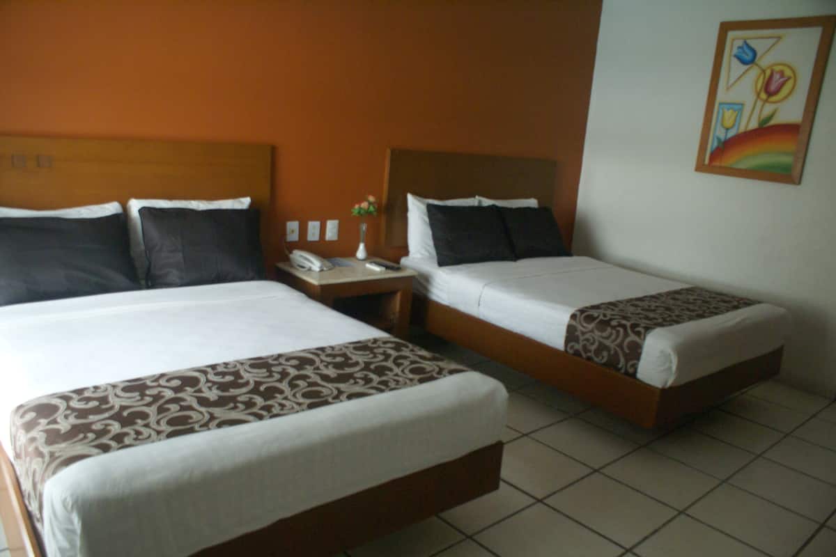 Business Double Room | Laptop workspace, blackout drapes, iron/ironing board, free WiFi