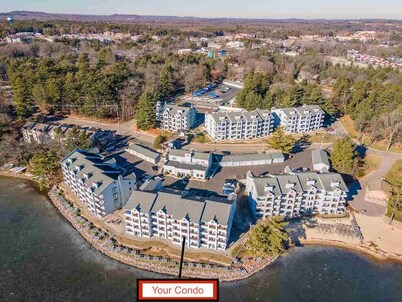 ⚓❀ Lakefront Condo ❀ Private Beach - Kayaks - Boat Slip ❀⚓