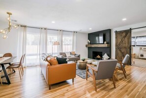 TV, books, offices