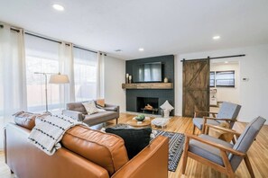 TV, books, offices