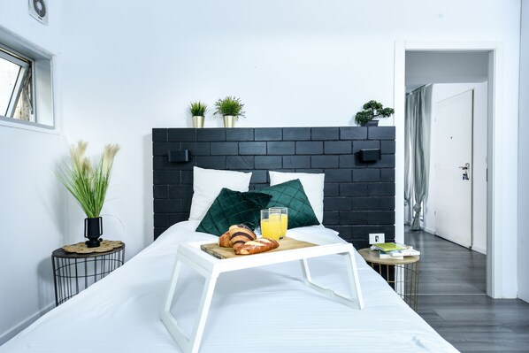 Lägenhet | 1 sovrum, skrivbord, gratis wi-fi och sängkläder