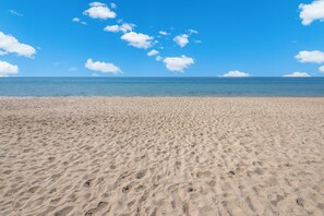 En la playa