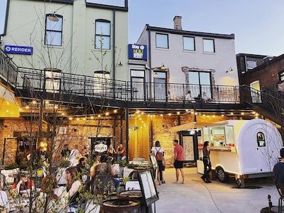 Lux NULU | Walk to Eats Bars Distilleries Shopping