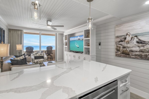 Interior - GULF VIEW/BEACH FRONT UNIT! ENJOY 1 FREE BEACH CHAIR SETUP UP EACH DAY! (Destin)