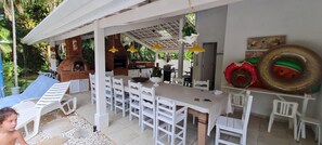 Opções para refeição ao ar livre