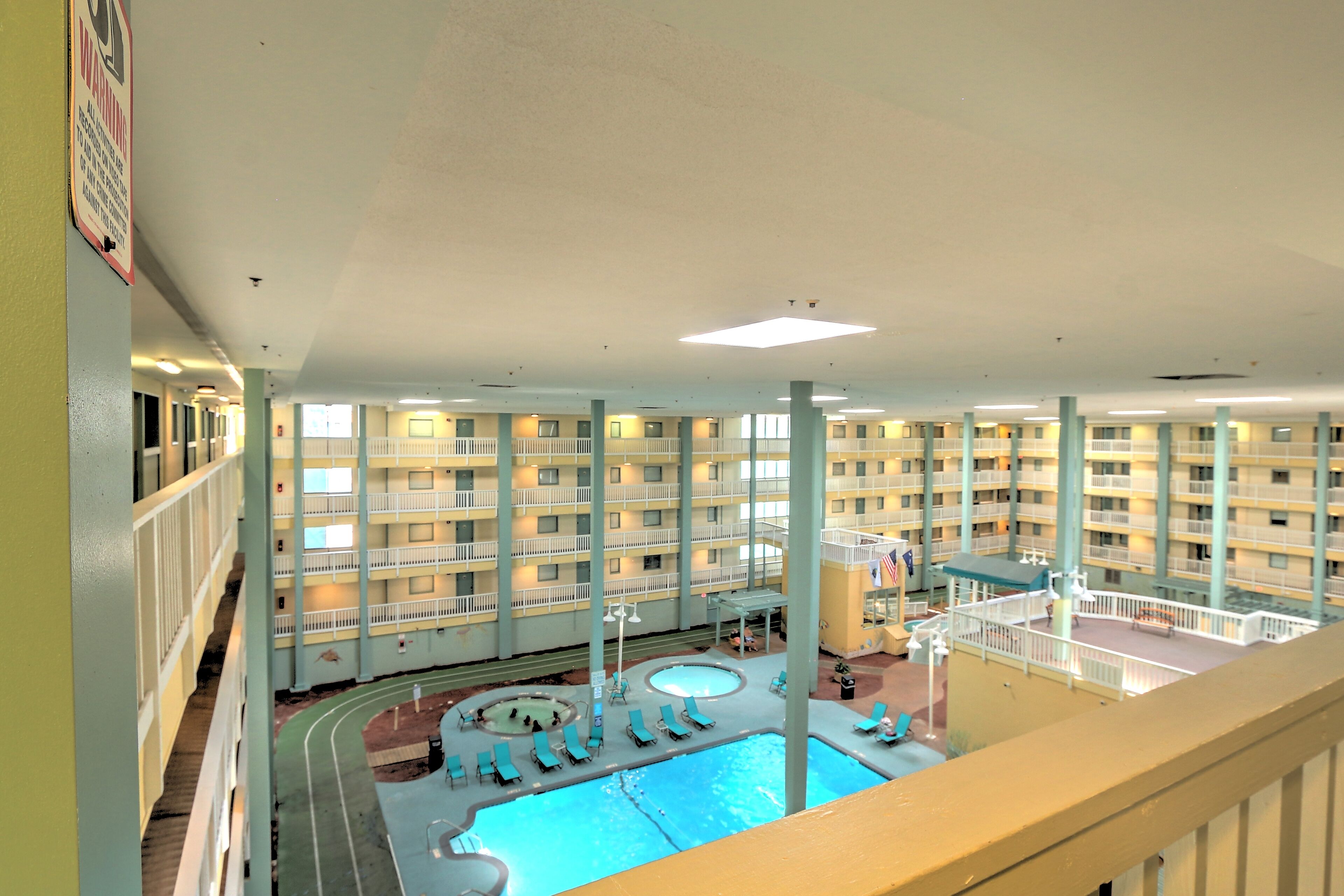 Indoor pool, outdoor pool