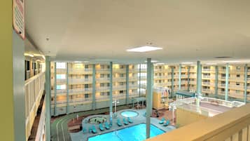 Indoor pool, outdoor pool