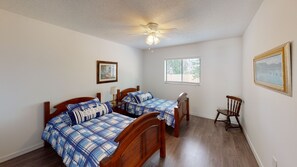 3 dormitorios, escritorio, wifi gratis y ropa de cama