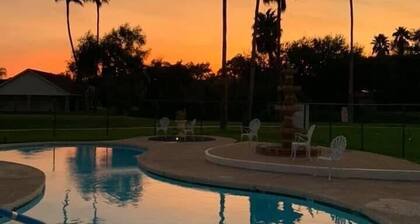 Golf, Quiet, king and Queen Suite, Winter Texans, Seasonal, Monthly Rentals