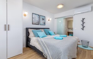 2 Schlafzimmer, Zimmersafe, Reisekinderbett, kostenloses WLAN