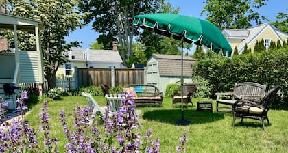 Downtown Mystic Home Private Driveway Fenced in Yard Discounted longer stays