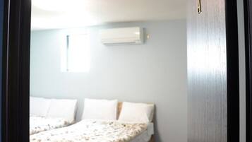 2 bedrooms, desk, free WiFi, bed sheets