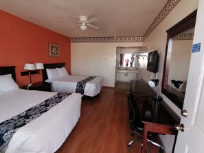 Standard Double Room | Blackout curtains, iron/ironing board, free WiFi, bed sheets