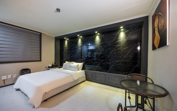 Room (Special room - Air purifier (Styler e) | 1 bedroom, free WiFi, bed sheets - Suncheon Terracan (Suncheon)