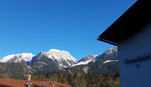 Vue depuis lâhĂ©bergement