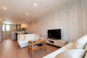 Apartment, Non Smoking | Living room | Flat-screen TV - ecot Irabu Bridge Premier (Miyakojima)