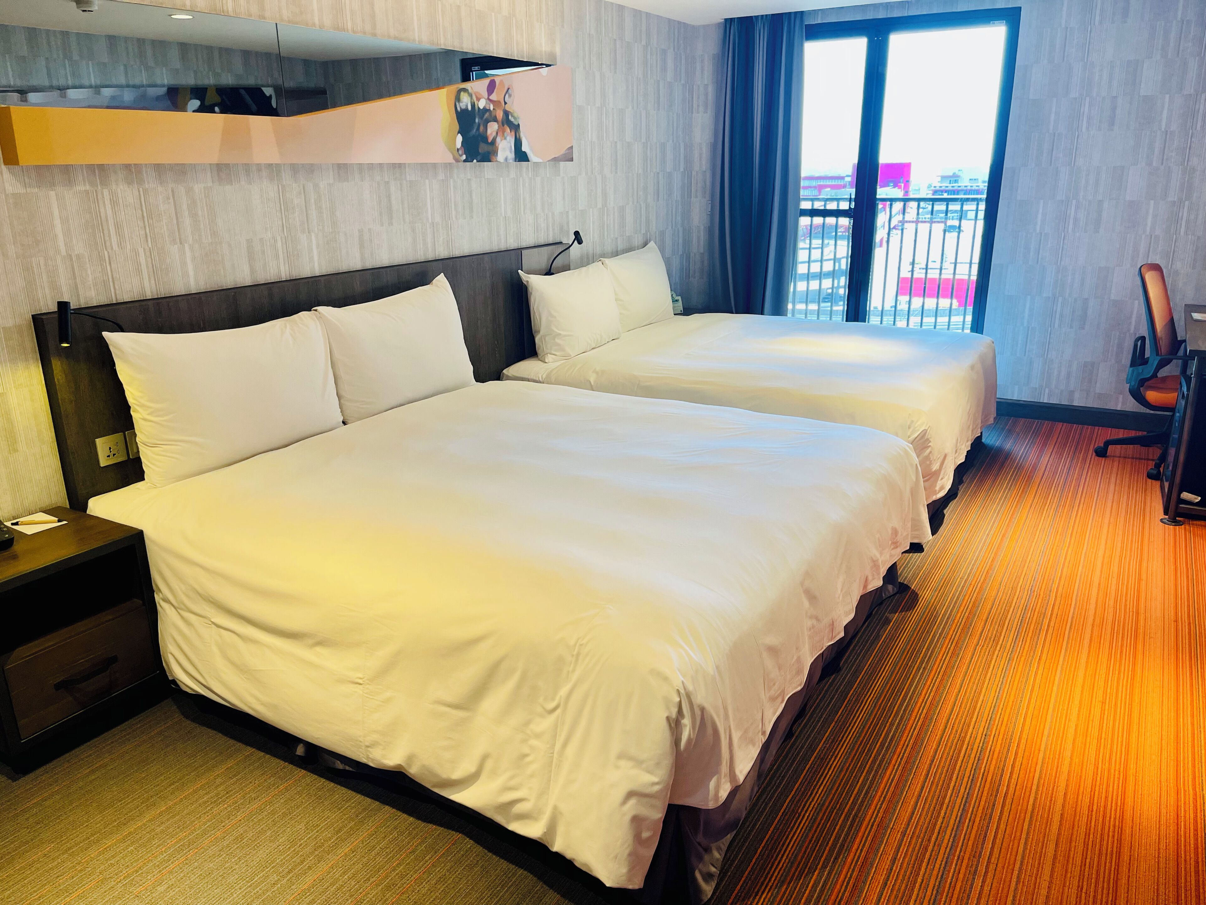 Signature Quadruple Room, 2 Queen Beds, Ensuite | Down duvets, desk, blackout curtains, free WiFi
