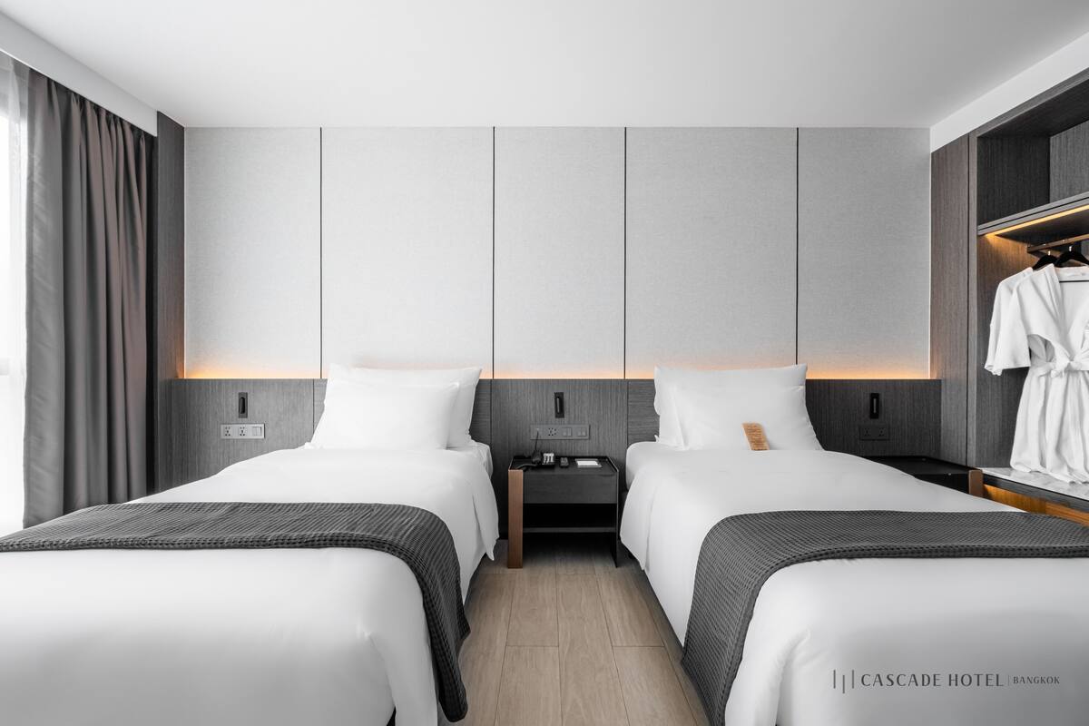 Tomannsrom – superior | Minibar, safe på rommet, skrivebord og lydisolert