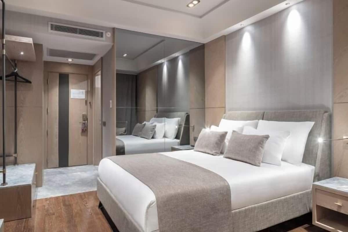 1 habitación, ropa de cama de alta calidad y camas con efecto memoria