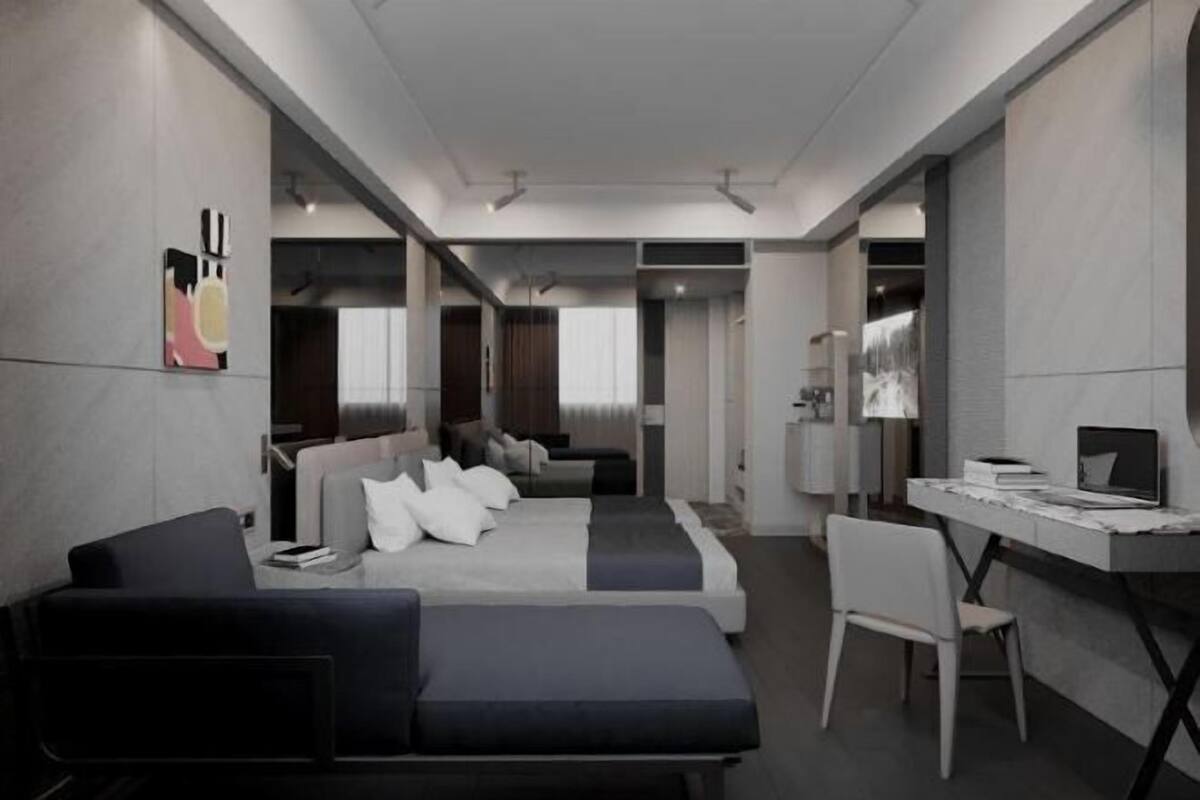 Premium bedding, memory foam beds, minibar, in-room safe