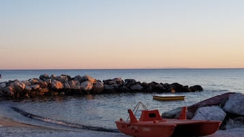 Sulla spiaggia, teli da spiaggia