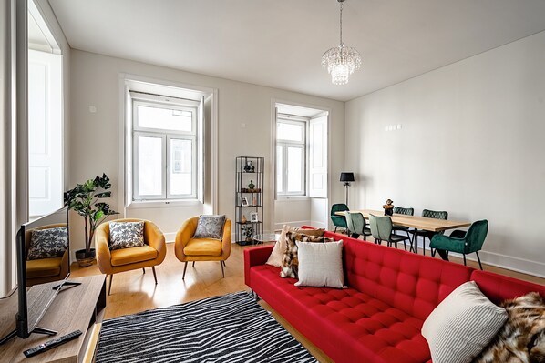 TV - Basil Red Apartment, AC, Wifi !new! (Lisboa)