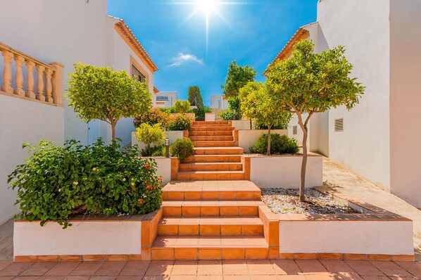 Overnattingsstedets uteområder