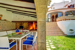 Outdoor dining - 0327 Villa El Cau with private pool (Javea / Xàbia)