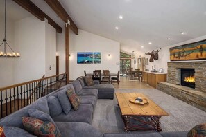 Smart TV, DVD player, ping pong, books