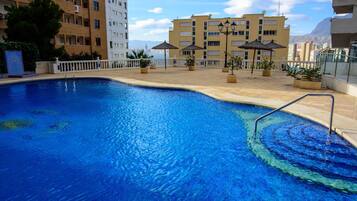 Apartment, Ensuite, Sea View | Outdoor pool