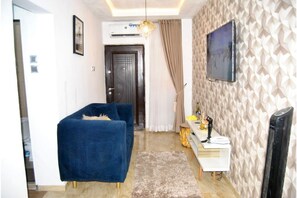 Living area - A 2 Bedroom Luxury Apartment in a serene environment and well furnished. (Lagos)