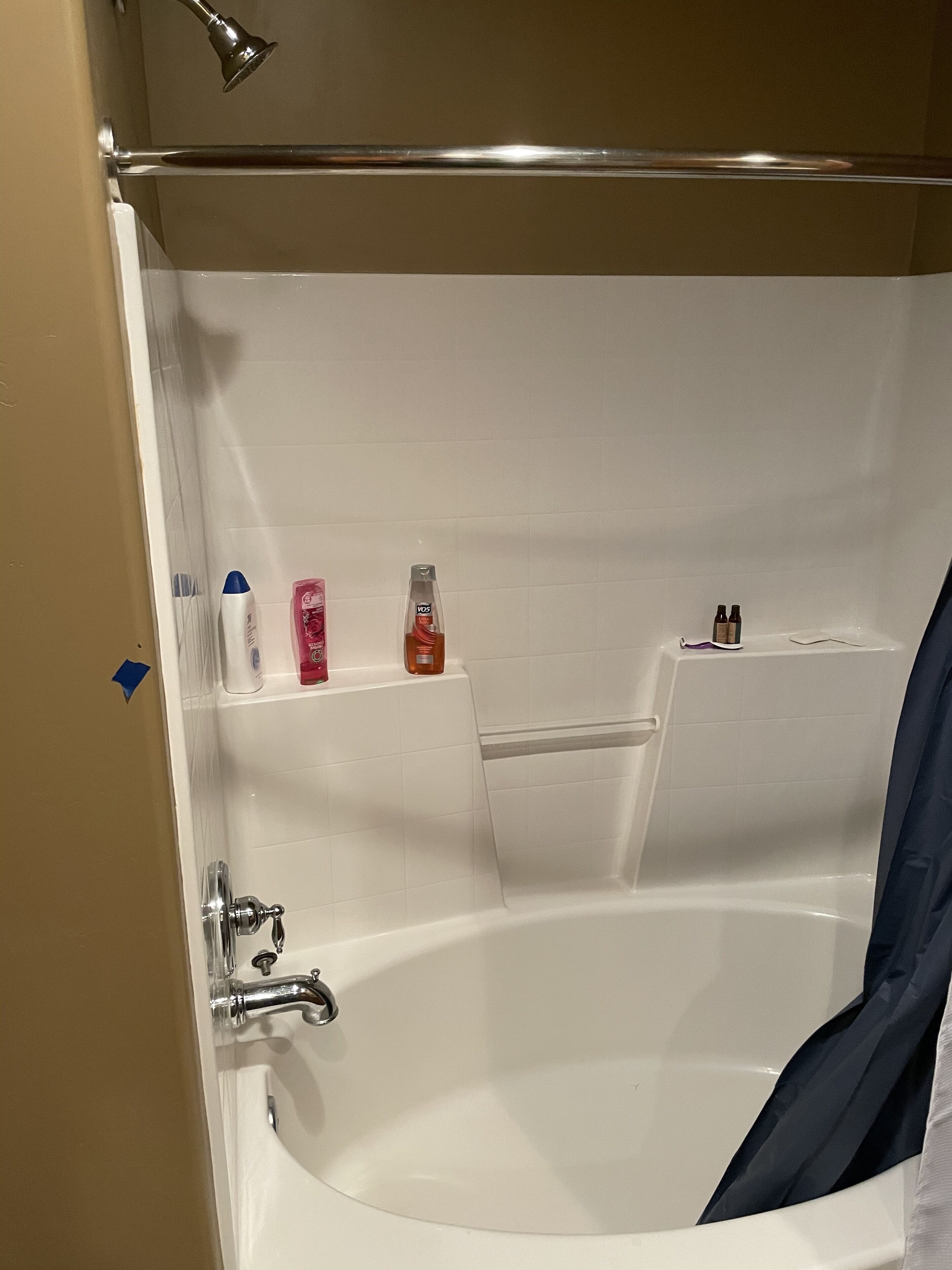 Master tub and shower