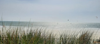 House on the seafront, beach 150 m away