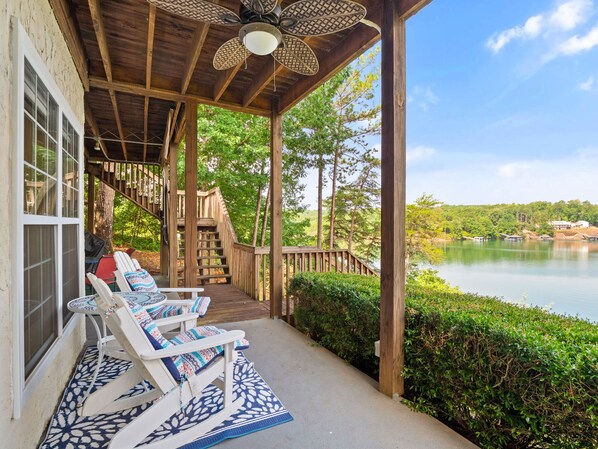 Terrace/patio - Blue Door: 4 BR, 2.5 BA House in Arley, Sleeps 12 (Arley)