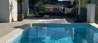 Vacation villa with private pool Lussan (near Uzès)