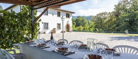 Restauration en plein air