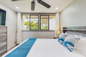 2 slaapkamers, een strijkplank/strijkijzer, wifi, beddengoed
